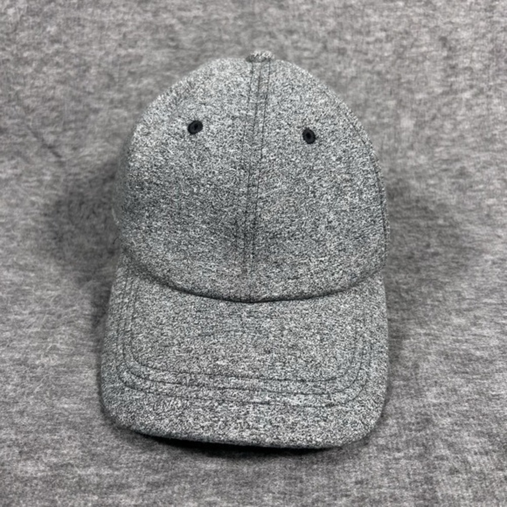 Lululemon Hat Strapback‎ Heathered Gray Unisex Adjustable Cap Run Hike
